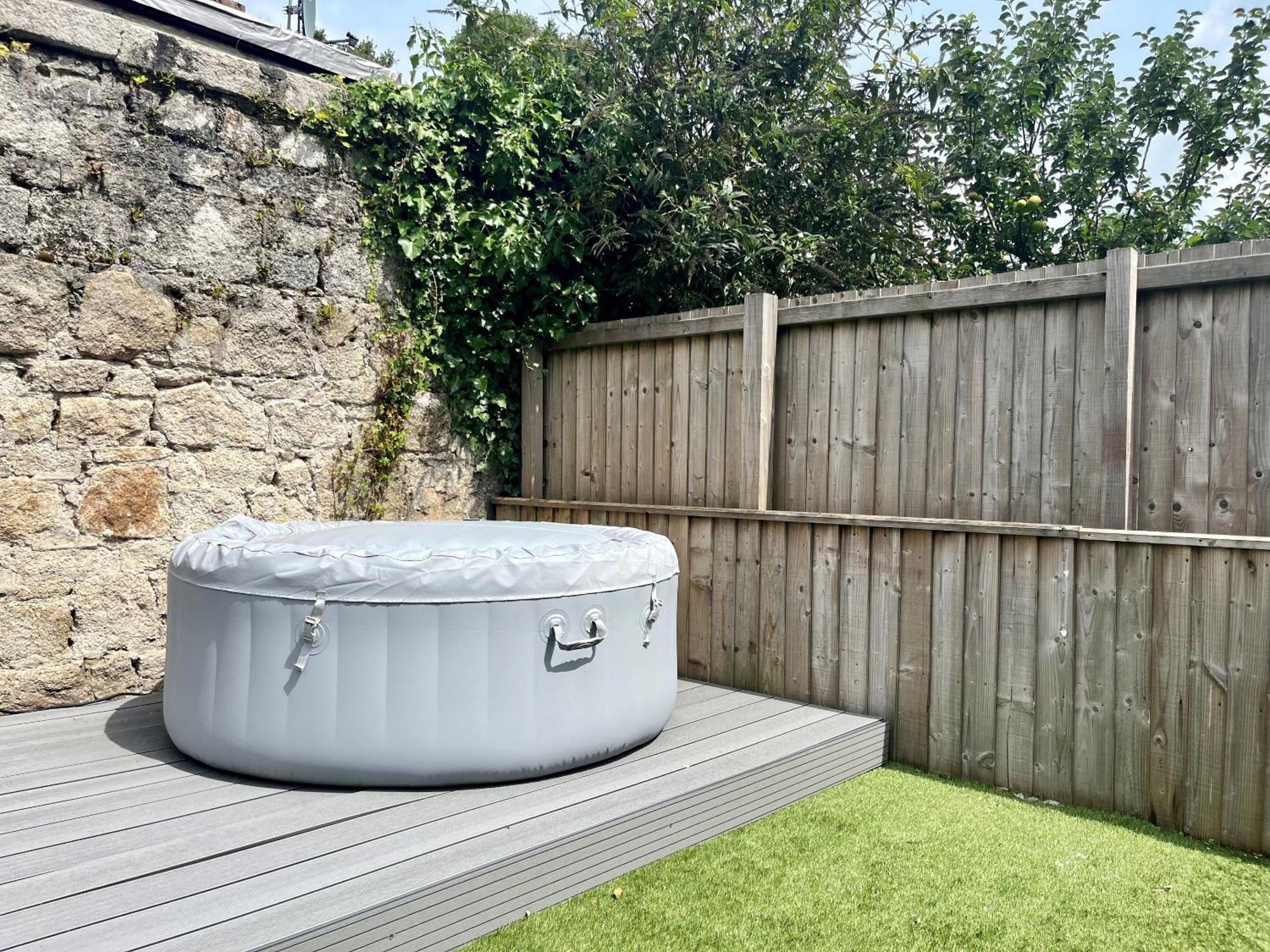 The Coach House - With Hot Tub Villa St Austell Eksteriør billede