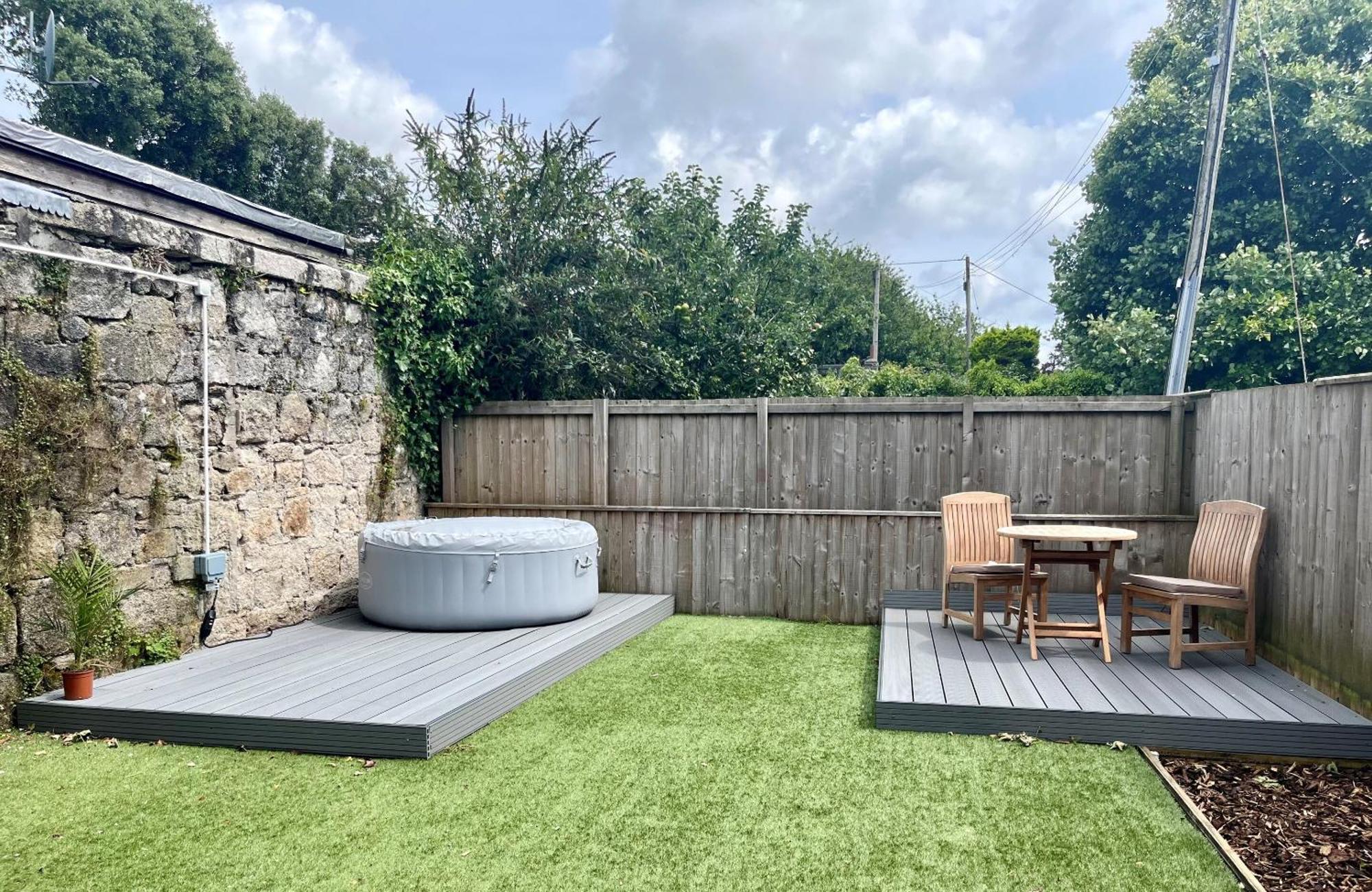 The Coach House - With Hot Tub Villa St Austell Eksteriør billede